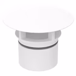 Cache de bonde pour raccordement du lavabo Clou diamètre : 64 mm avec filtre attrape-cheveux matériau : plastique couleur : b ...