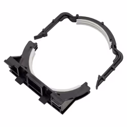 Collier Geberit pour coude de raccordement pour WC suspendu référence : 242.012.00.1Compatible avec le réservoir: 110.792.00. ...