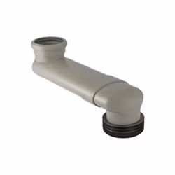 Geberit 388350291 Raccord coudé en PVC pour WC horizontal DN 90/100