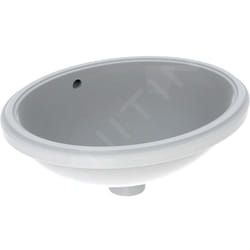 Geberit VariForm - Vasque à encastrer 480x420 mm, avec trop-plein, blanc 500.748.01.2