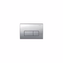 Geberit Kappa50 1 x plaques de déclenchement Pour le rinçage à 2 quantités Pour actionnement depuis le haut/devant Tiges de p ...
