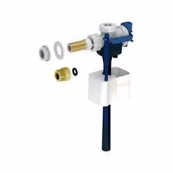 GEBERIT ROBINET FLOTTEUR TYPE 333 M. RACCORD LATÉRAL 3/8 ET 1/2 RACCORD EST EN LAITON