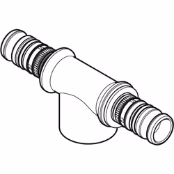 Geberit 606.361.00.5 raccord des tuyaux d'eau Connecteur de tuyau 1 pièce(s)