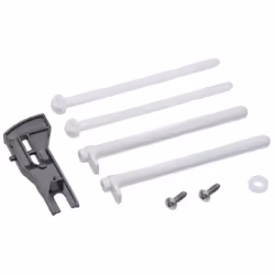 Description générale Kit de tiges de déclenchement pour plaque Geberit Delta, référence 241.465.00.1. Ce kit inclut un ensemb ...