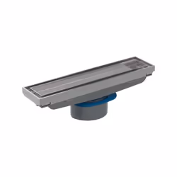 Geberit CleanLine 1 x Caniveaux de douche Pour l'évacuation des douches au niveau du sol Pour le montage dans la pièce ou au  ...