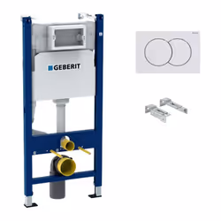 Description générale Le pack Geberit Delta comprend un bâti-support Duofix de 112 cm, une plaque de commande blanche Delta01, ...