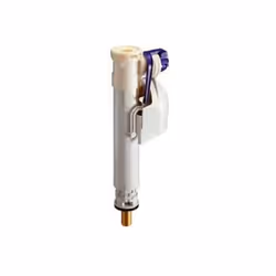 Flotteur pour citernes avec raccord d'arrivée d'eau par le bas. Raccordement à une arrivée d'eau de 3/8". Hauteur de rempliss ...