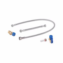 Utilisations Pour modules sanitaires Monolith pour WC, 101cm Contenu de la livraison 2 vannes d'angle 1/2 2 tuyaux flexibles  ...