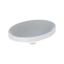 VariForm lavabo encastré ovale, 550x400mm, sans trou pour - Geberit