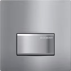Geberit 116.016.GH.5, Plaque de rinçage, Chrome, Geberit