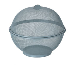 Kela Como panier à service Rond Métal, Plastique Bleu