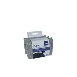 Kela 11647 éponge de grattage Polyester Argent