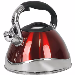 Kela 11658, 3 L, Rouge, Acier inoxydable, Noir, Acier inoxydable, 220 mm, 220 mm