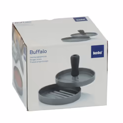 Kela Buffalo appareil à hamburger Gris Fonte d'aluminium - Vue supplémentaire 5