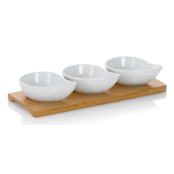 Kela 12260 Plat de service Porcelaine Blanc Autres Bol de service
