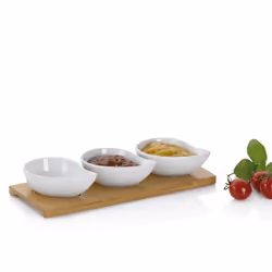 Kela 12260 Plat de service Porcelaine Blanc Autres Bol de service
