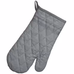 Gant de cuisine - KELA - Tia graphite - 100% coton - 31x18cm - Gris