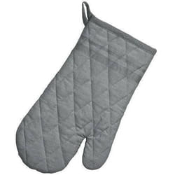 Gant de cuisine - KELA - Tia graphite - 100% coton - 31x18cm - Gris