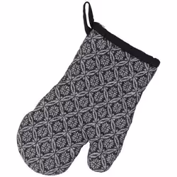 KELA Gant Gianna carreaux black 28 x 18 cm