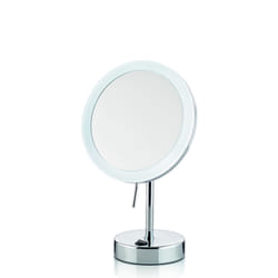 Kela 20628 miroir de maquillage Autonome Rond Acier inoxydable