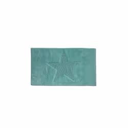 Kela Lindano, Vert, Monochromatique, Rectangulaire, Coton, 55 x 65 cm, 1,5 cm