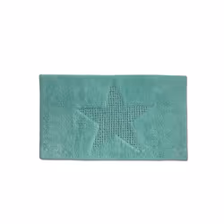 Kela Lindano, Vert, Monochromatique, Rectangulaire, Coton, 70 x 120 cm