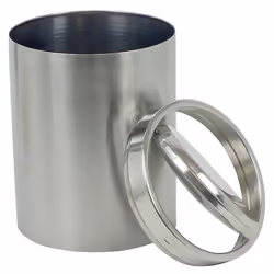 Kela Ano 1,5 L Rond Acier inoxydable Argent