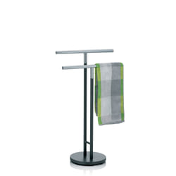Kela Sinerio Support de serviette Colonne Anthracite, Acier inoxydable