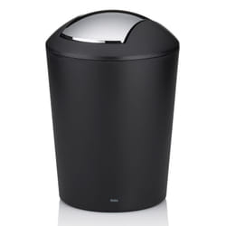 Kela Marta 1,7 L Rond Plastique Noir, Acier inoxydable