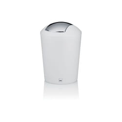 Kela 22271 poubelle Rond Plastique Blanc