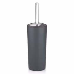 Kela 22276, Support et brosse pour toilettes, Gris, Plastique, Plastique, 365 mm, 11 cm