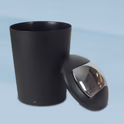 Kela 22300 poubelle Rond Plastique Noir