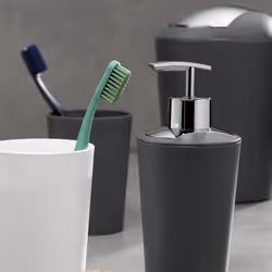 Kela 22300 poubelle Rond Plastique Noir - Vue supplémentaire 6