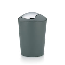 Kela Marta 5 L Rond Plastique Gris, Argent