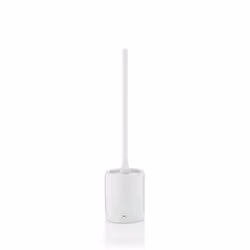 Kela 22587, Support et brosse pour toilettes, Blanc, Vitrocéramique, Mono, 445 mm, 10,5 cm