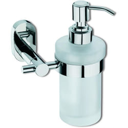 Kela distributeur de savon Lucido 250 ml acier inoxydable argent 2 pièces