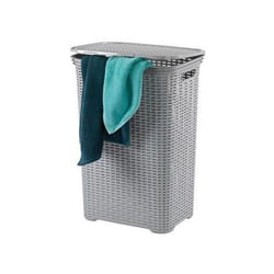 KELA - Corbeille à linge - gris Clair - Brasilia