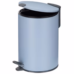 Poubelle à pédale 23611 de Kela Line. Le seau à produits cosmétiques Mats, d'un volume de 3 litres et d'un aspect métallique ...