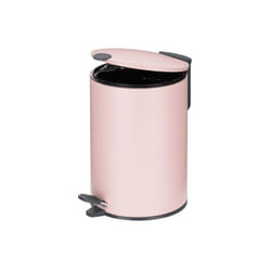 Poubelle à pédale 3l rose nuage Kela Line - 23617