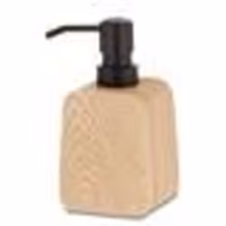 KELA Distributeur à savon Kaiu - Aspect bois