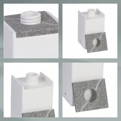 Kela 23694 Distributeur de savon 0,3 L Blanc - Vue supplémentaire 4