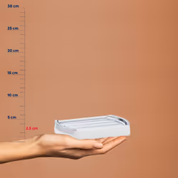 Kela 24190 porte-savon Blanc