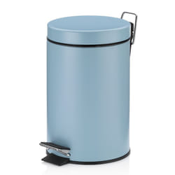 Kela 24290 poubelle Rond Métal Bleu