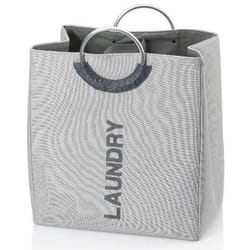 Kela 24401 panier à linge Rectangulaire Polyester Gris
