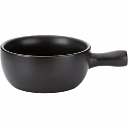 Käsefonduepfanne Basel Ø22,5cm Keramik schwarz Hauteur 10 cm Mélange de matériaux Keramik Volume 2 l Longueur 32 cm Diamètre ...