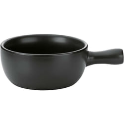 Kela - Käsefonduepfanne Basel Ø22,5cm Keramik schwarz