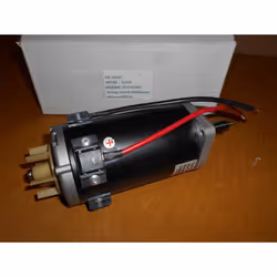 Moteur électrique avec transmission B Moteur électrique avec sa boite de vitesse.(cf.shéma éclaté du déplace caravane): Cette ...