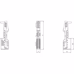 Siemens 6ES7193-6BP00-0BA1 terminal électrique