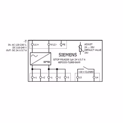 Siemens SITOP PSU6200/1AC/24VDC/3.7A/NECclass2 - Vue supplémentaire 4
