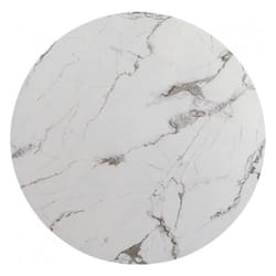 Plateau de table Schickeria effet marbre blanc Kare Design